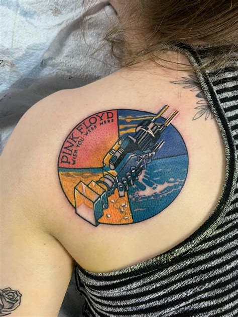 Amwe're just two lost souls. Pink Floyd Wish You Were Here Tattoo