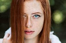 redhead freckles beautiful