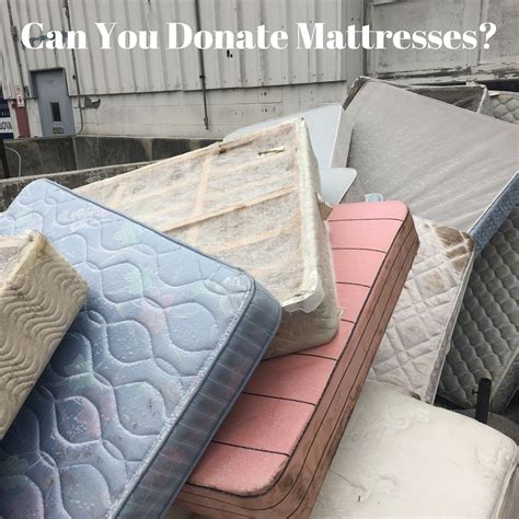 The materials in a mattress could be reused to. 8 Unexpected Donations to Make During Your Spring Cleaning ...