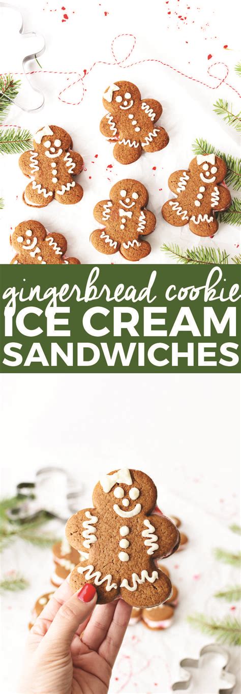 Store in an airtight container at room temperature for up to 1 week. Soft Gingerbread Man Cookies + Ice Cream Sandwiches ...