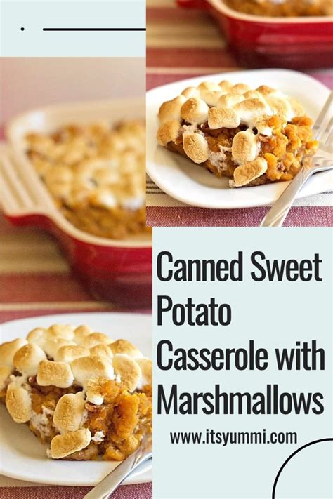 The sweet potato or sweetpotato (ipomoea batatas) is a dicotyledonous plant that belongs to the bindweed or morning glory family, convolvulaceae. Canned Sweet Potato Casserole with Marshmallows | Sweet ...