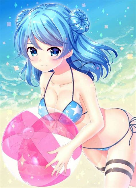 Anime girls are not reasonable with regards to their physical highlights. Little anime girls in bikki are winning | Anime Amino