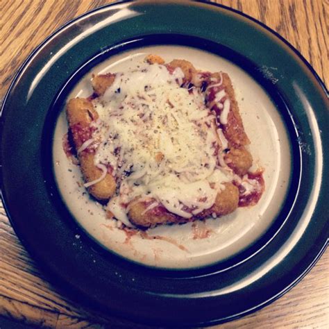 Diameter 23 cm for a flat shape like in the video. Breaded Mozzarella Patties / Molten Mozzarella Marinara ...