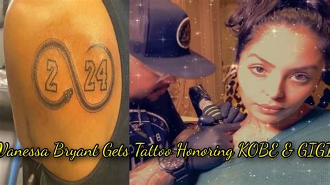 Though she did not reveal the exact words. Vanessa Bryant Gets Tattoo Honoring Husband Kobe ...
