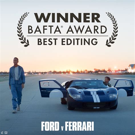 We did not find results for: Congratulations to Ford v Ferrari for winning the British Academy Film Award for Best Editing ...