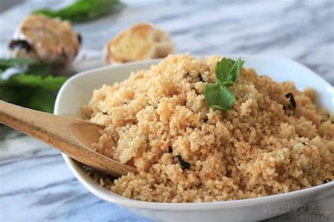Herbed couscous and vegetables pork olive oil, salt, ground black pepper, dried basil, chicken broth and 4 more couscous and tagine sumitagrawal2132 olive oil, capsicum, tomato sauce, red onion, coconut oil, chickpea and 9 more Roasted Garlic & Herb Whole Wheat Couscous | Easy Vegan ...