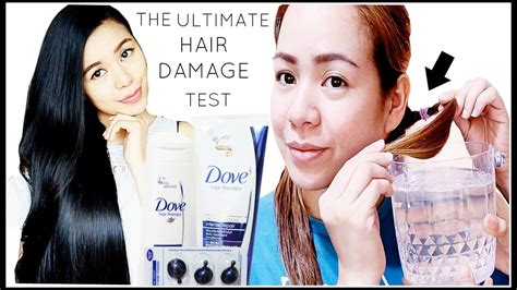 How to know whether you have damaged hair. TESTING DOVE COMMERCIAL- How To Know If Your Hair Is ...