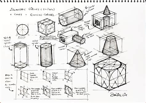Design Journal SOS: Drawing Basics - Isometric Drawing - Practice | Isometric drawing, Drawing ...