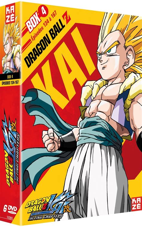 On its debut on vortexx, dragon ball z kai was the third highest rated show on the saturday morning block with 841,000 viewers and a 0.5 household rating. DVD - Kai - Coffret 4 : Dragon Ball Z - DVD Séries
