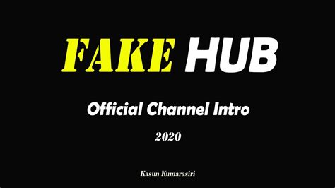 How to start a prank channel. FAKE HUB Channel Intro - YouTube