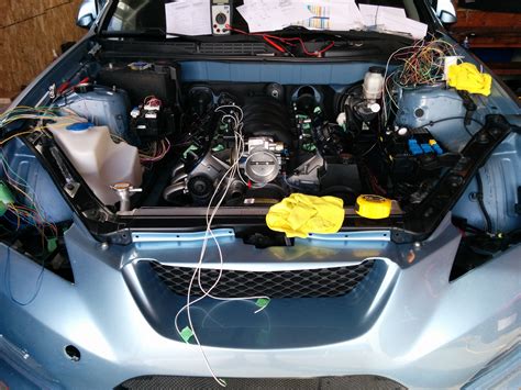 Was trying to find a any information on swapping to the genesis sedan's 5.0 engine. keltic's build thread / LS swap - Hyundai Genesis Forum