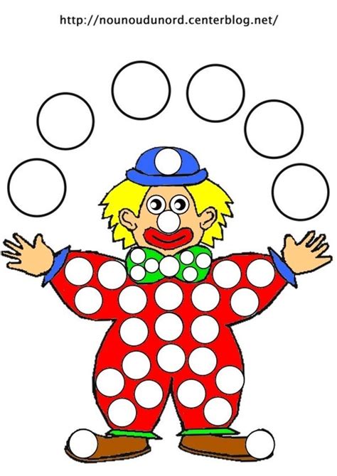 Images pour l'écoles et l'éducation. 13 Génial Clown Coloriage Collection - COLORIAGE