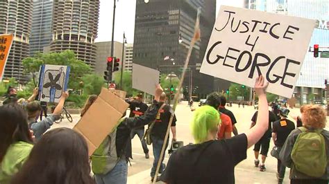 At the time, according to a statement by the minneapolis police department, he appeared to be intoxicated and. Chicagoans march in Loop to protest George Floyd's killing