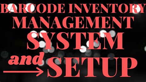 There are numerous benefits of going with an inventory management system with a barcode scanner. Barcode Inventory Management System and Setup - YouTube