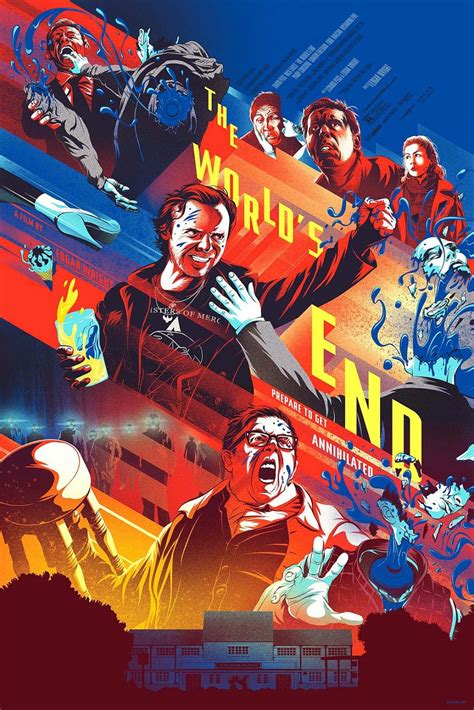 What do you think is the best way to change the wor. The World's End Poster | Mondo posters, Movie posters ...