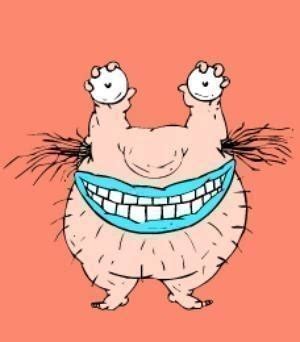 At the monsters' dorm, krumm talks about how upset he is about having to carry his eyes around in his hands and wants a head so he could hold them in place. Ahh Real Monsters (Krumm) · A Food Plushie · Sewing on Cut ...