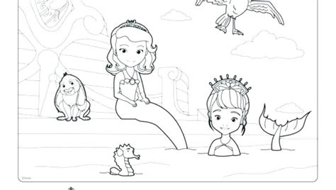 You can find here 120 free printable princess coloring pages for boys, girls and adults. Sofia The First Mermaid Coloring Pages at GetDrawings ...