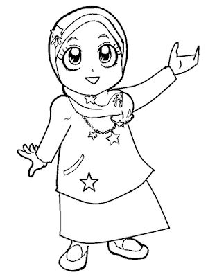 Dibawah ini kami sudah menyiapkan sebagian gambar mewarnai gambar anak muslim yang bisa anda cetak dan berikan ke buah hati anda untuk mereka warnai. Gambar Mewarnai Anak Muslim Untuk Anak PAUD dan TK