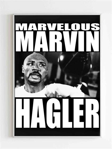 He said he later had his name legally changed to marvelous marvin hagler. Marvelous Marvin Hagler Boxing Legend Poster in 2020 | Marvelous marvin hagler, Marvin, Poster