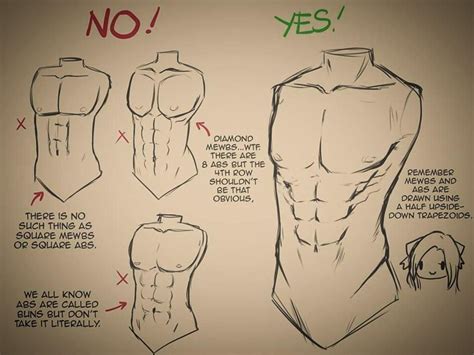 Collection by kelly madrid • last updated 3 weeks ago. Body Chest | Drawings, Art reference, Drawing tutorial