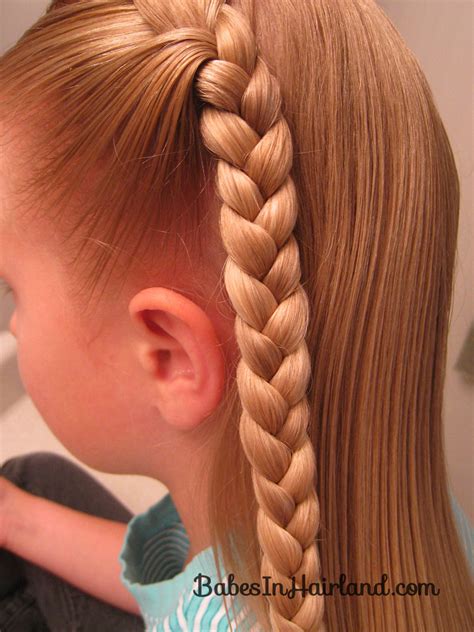 Capital is i will go for the french braid hairstyle. Letter X Hairstyle (4) - Babes In Hairland