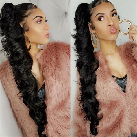 Plus, they're fun to do and always look super chic. 17 Best images about Fantastic hairstyle on Pinterest | Sew ins, Sleek ponytail and Beautiful ...