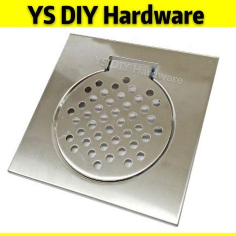 Stainless steel recess floor trap for marble tiles. Stainless Steel Floor Trap Cover Drain Floor Strainer ...