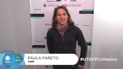 Check spelling or type a new query. #UTEDYColímpico: saludo Paula Pareto - Judo - YouTube