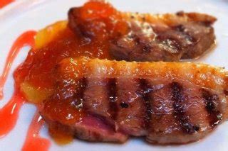 Receta de Magret de pato con mermelada