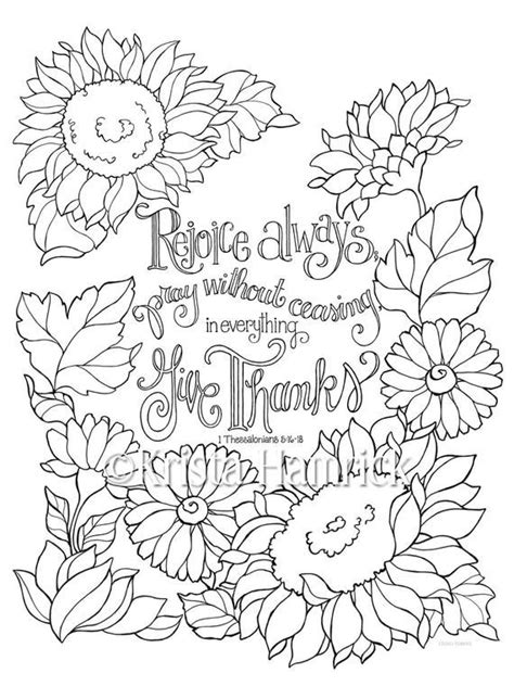 I would love if you would download this, color it, upload a. 1st Tesaloninians 5 18 Coloring Pages - Dejanato