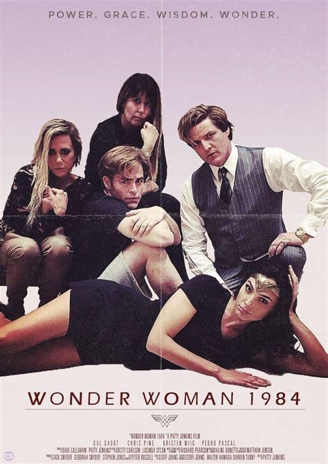 Has released four new wonder woman 1984 character posters. Wonder Woman 1984 Fan-Made Poster Is A Breakfast Club Tribute