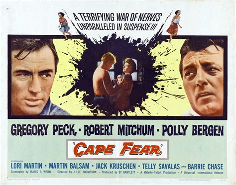 По роману джона макдоналда палачи. Todo El Terror Del Mundo: El Cabo Del Terror (Cape Fear, 1962)