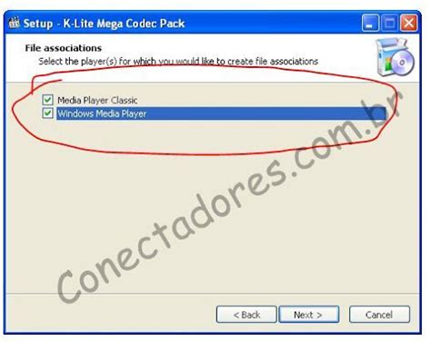 And if you don't have a proper media player, it also includes a player (media player classic, bsplayer, etc). K-Lite Codec Pack - Tutorial - Conectadores