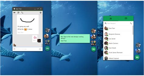 • include all your contacts with group chats for up to 150 people. Google disponibiliza Hangouts para Windows…via Chrome ...