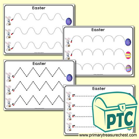 If you like these though, check out the full easter writing ebook as well? Easter Themed Pre-Writing Activity Sheets (Four) - Primary ...