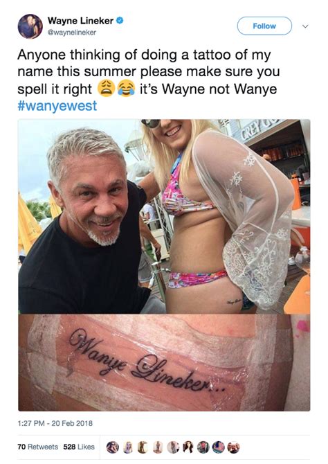Wayne lineker is one of the most famous world millionaires. Wayne Lineker: TOWIE star shows of hilarious Ibiza tattoo ...