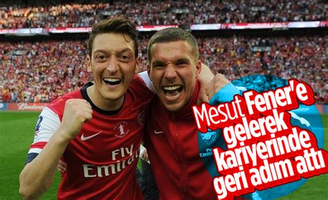 Wie reich ist lukas podolski? Lukas Podolski: Mesut Özil'in Fenerbahçe tercihi geri adım