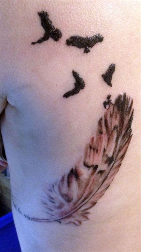 Sometimes the best ink is not overly detailed or big; phoenix+feather+tattoo | Phoenix Feather Tattoos - Designs and Ideas | Owl feather tattoos ...