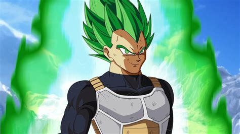 Dragon ball characters with waves. A Guide to Super Saiyan Green | Geeks