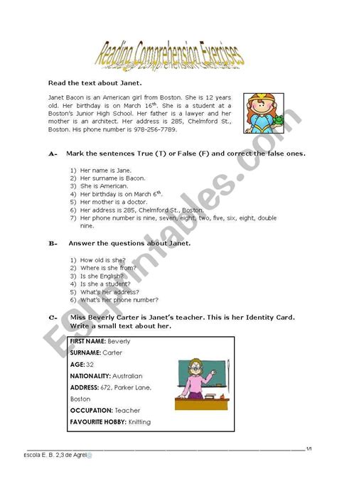 Check spelling or type a new query. Class 7 Comprehension Practice : Comprehension Worksheets ...