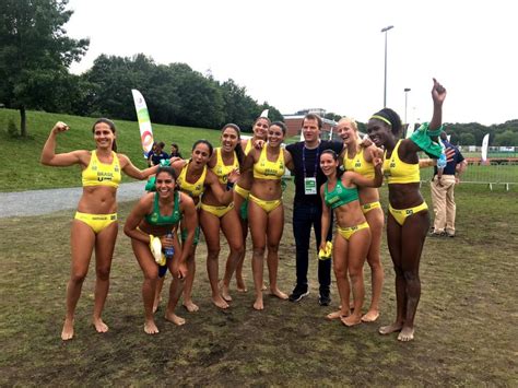 2016 women's international tournament of spanje : Brazil secure double beach handball gold at Wrocław 2017