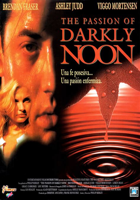 With viggo mortensen, lindsay duncan, jeremy cooper, sheila moore. The Passion of Darkly Noon | Brendan fraser, Cine, Mujer ...