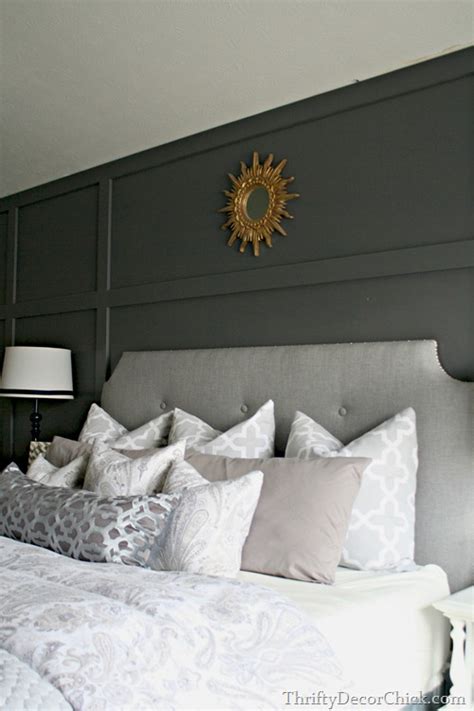 Shams are available in standard, king, and euro sizes, and all can be monogrammed for personalized luxury. A Fancy Bed for Cheap! from Thrifty Decor Chick