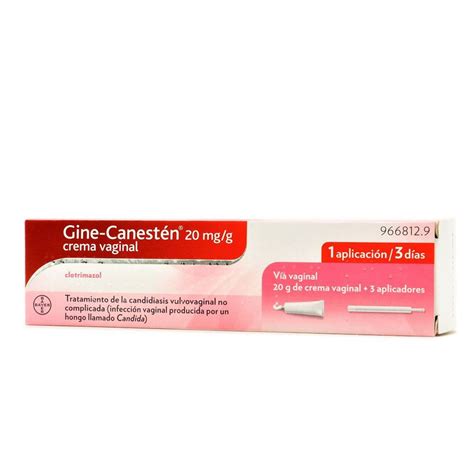 Maybe you would like to learn more about one of these? GINE CANESTEN 20 MG/G CREMA VAGINAL 20 G — Farmacia Sagalés