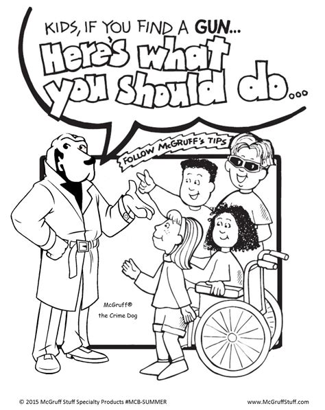 Our goal is to create safer communities while providing our fun, interactive child safety materials to children and their parents. Mcgruff Coloring Pages - Coloring Home