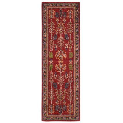 I took measurements of the 2 windows and ordered the. Home Decorators Collection Regency Red 3 ft. x 8 ft ...
