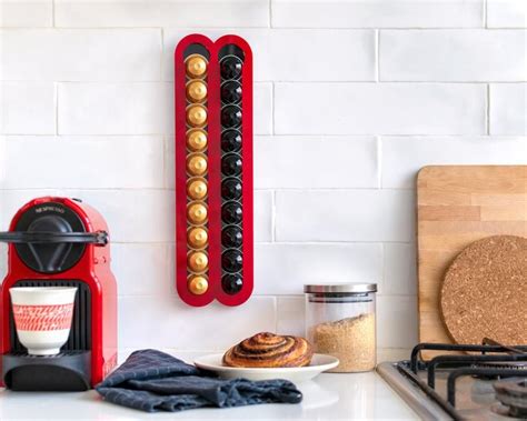 If the machine is completely scaled, the descaling program may not function and the machine will stop and blink. Red Nespresso Original Capsules Holder 20 Coffee Pod ...
