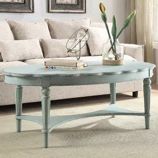 Alaterre rustic reclaimed driftwood oval coffee table. Farmhouse Coffee Tables & Rustic Coffee Tables (With ...