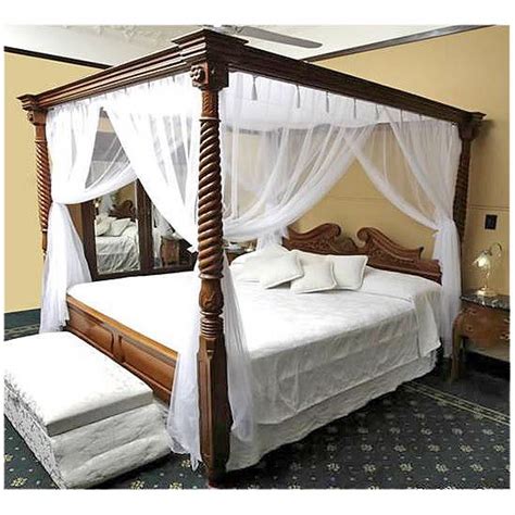 Check out our canopy bed curtains selection for the very best in unique or custom, handmade pieces from our curtains & window treatments shops. Barley Twist Four Poster Bed #2 - Carvings That Inspire ...