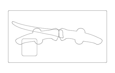 Having looked around the web for decent starting points for making knives, i found a lack of free printable knife patterns, templates or any knife profiles in pdf or other suitable format and have had. Knife Holder dxf File Free Download - 3axis.co